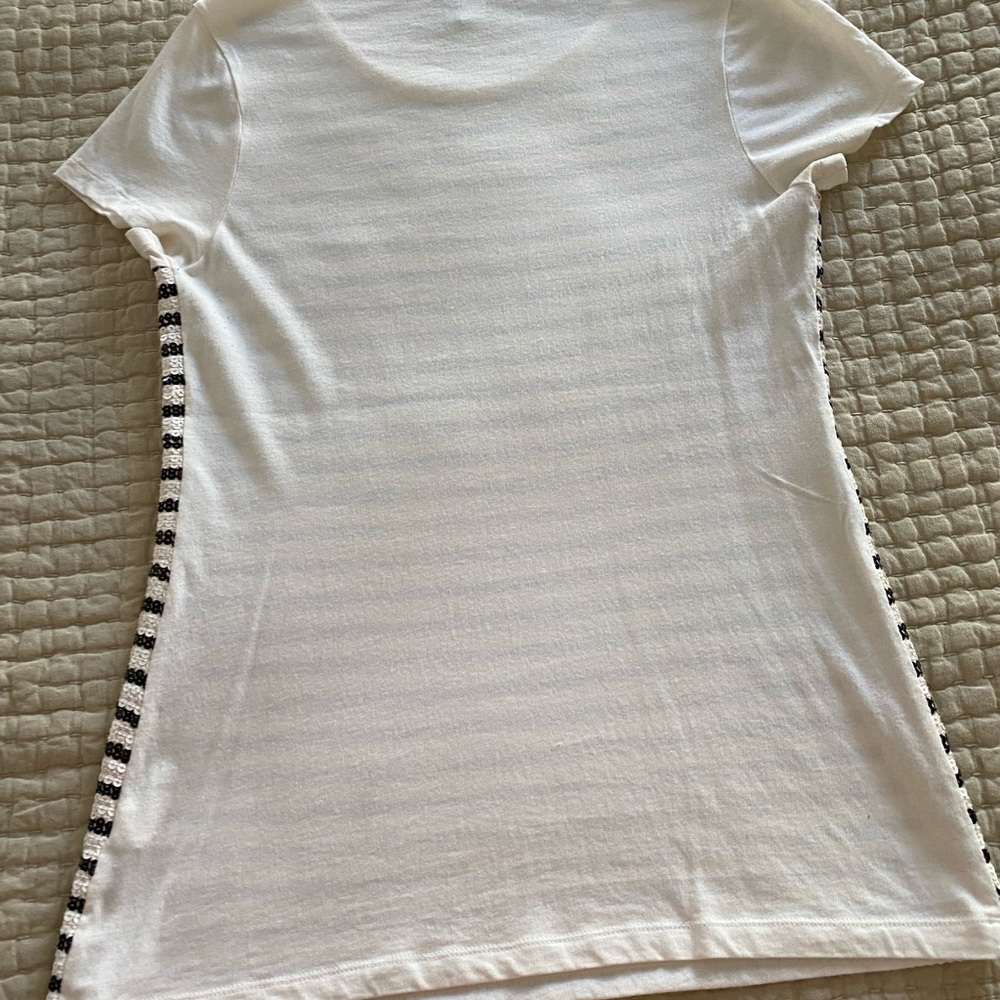 Striped sequin tee - Picture 4 of 4